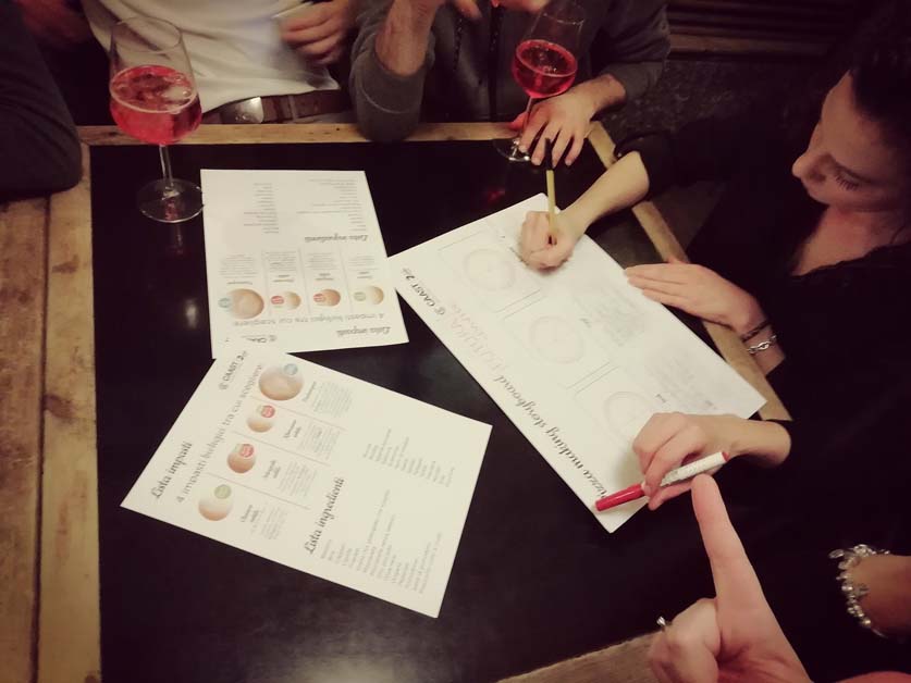 Team building per Caast da Risoamaro Make your pizza storyboard